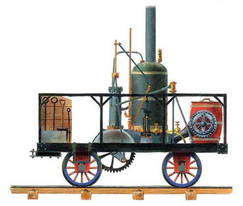 МАЛЬЧИК-С-ПАЛЬЧИК, первый американский паровоз (1830).