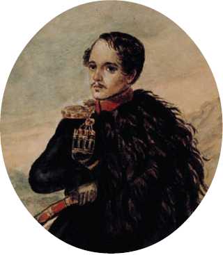 М. Ю. Лермонтов. Автопортрет. 1837 г.