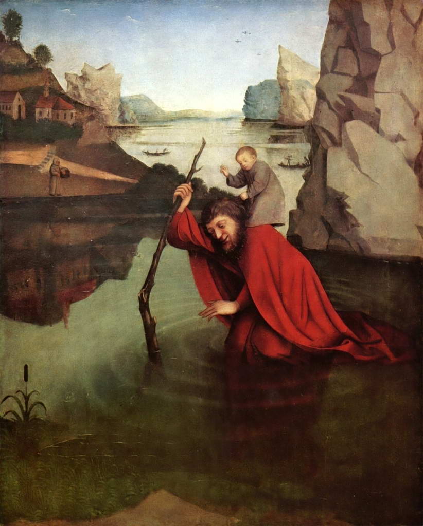Конрад Витц. Св. Христофор. Около 1435 г.