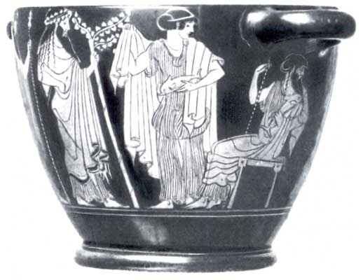 Дионис, Амфитрита и Посейдон.