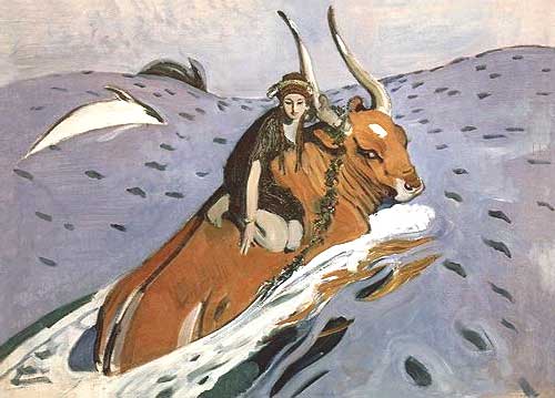 Похищение Европы.