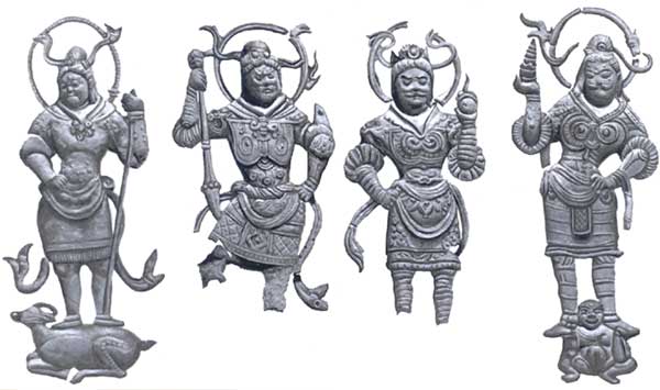 Четыре небесных владыки-махараджи (сачхонван).