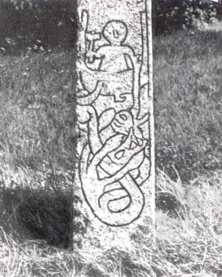 Памятный камень из Альтуны (Швеция).