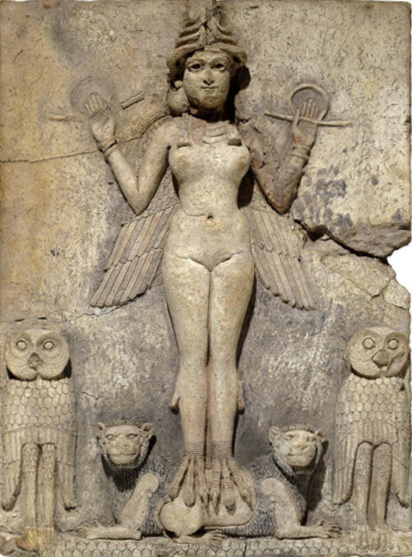 Богиня Иштар. 1800-1750 гг. до н.э.