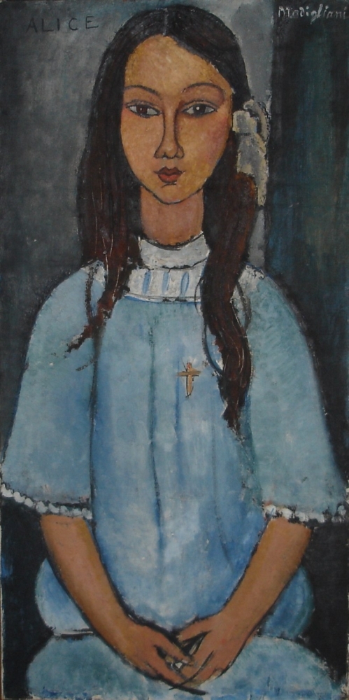 Алиса (картина Модильяни), 1918