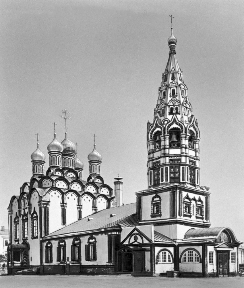 Церковь Николы в Хамовниках. 1679 - 1680.
