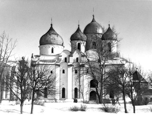 Софийский собор в Новгороде.