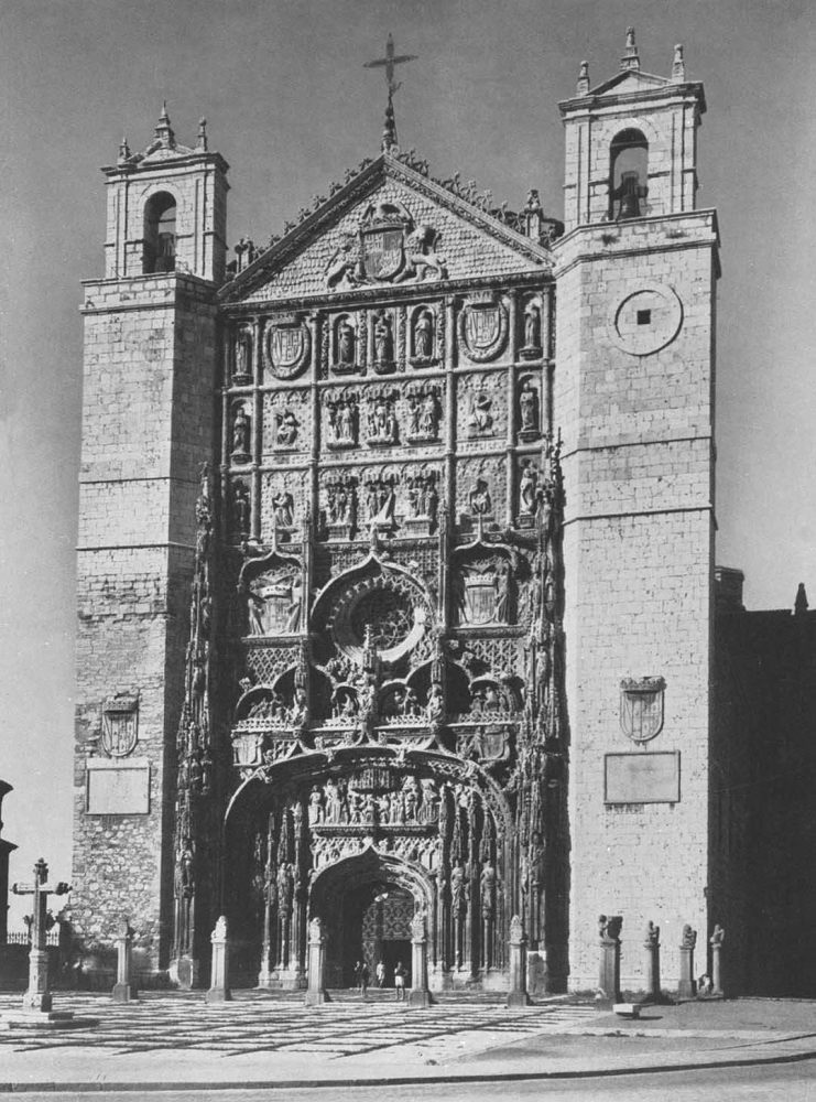 Церковь Сан-Пабло в Вальядолиде. 1486 - 1492. Западный фасад (строитель С. де Колония).