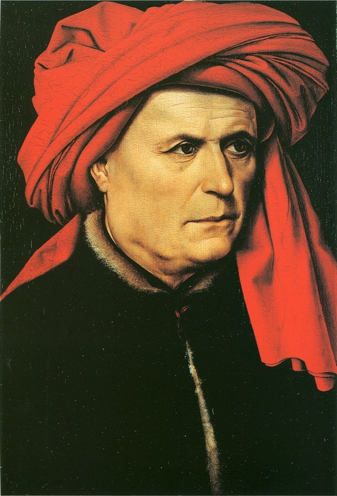 Портрет мужчины в красном тюрбане, Лондонская национальная галерея