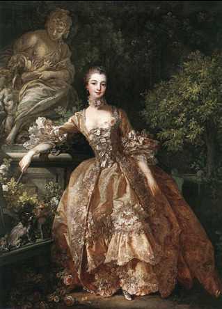 Ж. Ф. Буше. «Портрет мадам де Помпадур». 1759 г. Частное собрание