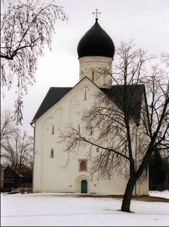 Церковь Спаса Преображения на Ильине улице. 1374 г. Великий Новгород