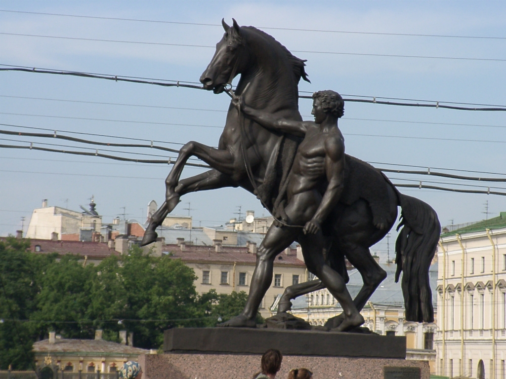 Аничков мост в питере