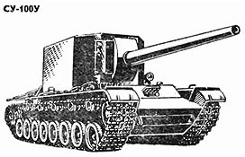         Опытные образцы артиллерийских самоходок СУ-14БР-2 1940 года и СУ-100Y (