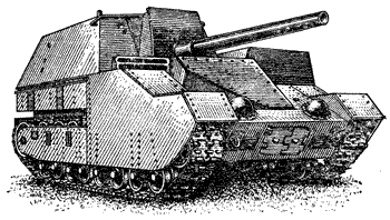         Выход искали в создании самоходных установок, одетых броней, с орудийными системами калибра 152, 130, 210, 230 мм. По программе, названной «Большой триплекс», советские конструкторы разработали как на базе имеющихся тяжелых танков Т-35, так и с самостоятельной ходовой частью ряд опытных машин, получивших общее название «самоходные артиллерийские установки». Такими были СУ-14Бр-2 и СУ-100Y («Игрек»). На первой стояла гаубица-пушка калибром 152 мм. Вторая вооружалась 130-мм пушкой. Однако опытные образцы получились громоздкими, маломаневренными и, что самое главное, не выдерживали огня противотанковой артиллерии. Все это затрудняло эффективное использование их огневой мощи. Неожиданное решение предложил основной разработчик танка противоснарядного бронирования КВ-1 Николай Леонидович Духов. Он брался установить на своем тяжелом танке, уже продемонстрировавшем неуязвимость от противотанковых снарядов при боевых действиях против войск Финляндии, 152-мм гаубицу-пушку.
