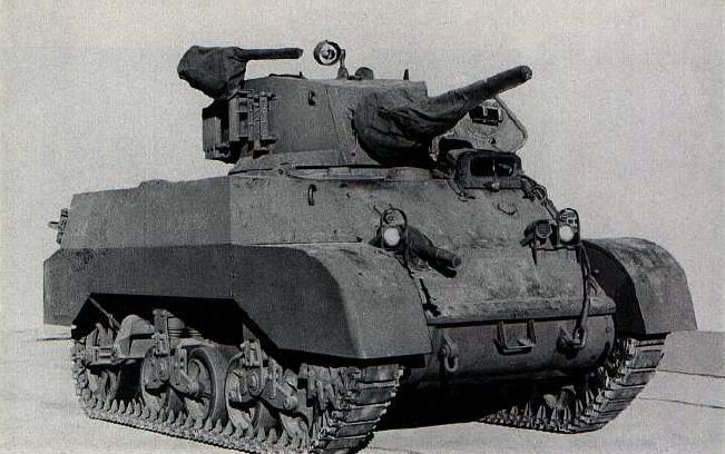 Один из первых серийных танков M3A3
