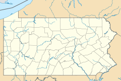 Meadowcroft Rockshelter is located in Pennsylvania
