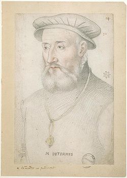 Le Maréchal de Thermes, d'après François Clouet, 1554