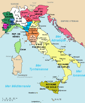 Map of Italy (1494)-fr.svg