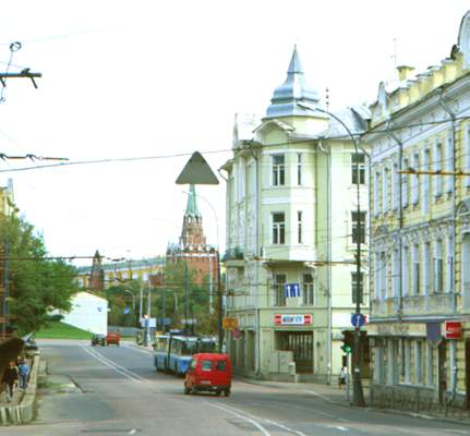 Улица Волхонка.