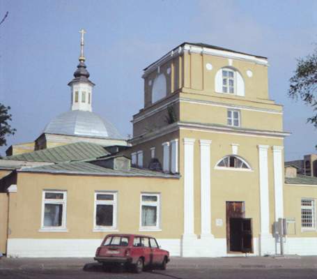 Церковь Сорока Мучеников Севастийских у Новоспасского монастыря.