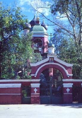 Тихвинская церковь в Алексеевском.
