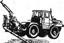 Навесная дождевальная машина ДДН-100