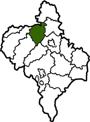 Калушский район на карте