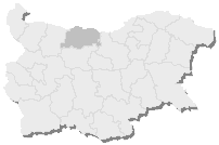 Община Левски на карте