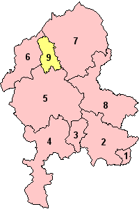 Графство Стаффордшир, административное деление