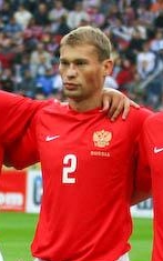 Василий Березуцкий в составе сборной