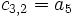  \ c_{3,2} = a_5 