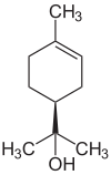 (R)-(+)-alpha-Terpineol.svg