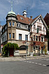 Haus Benrodestrasse 88 in Duesseldorf-Benrath, von Suedwesten.jpg
