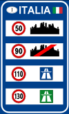 Italian traffic signs - limiti generali.svg
