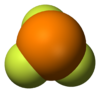 Фторид фосфора(III): структура