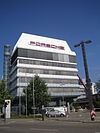 Porsche headquarter Stuttgart-Zuffenhausen Werk II.jpg