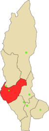 Провинция Уткубамба на карте