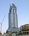 The Address Downtown Burj Dubai Under Construction on 16 May 2008.jpg