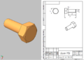 120px 3D model and drafting