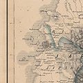 Карта Джепары и её окрестностей (1858 год)