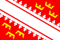 Флаг региона  Эльзас 