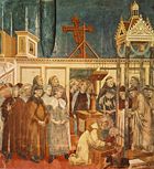 Giotto - Legend of St Francis - -13- - Institution of the Crib at Greccio.jpg