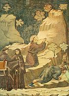 Giotto - Legend of St Francis - -14- - Miracle of the Spring.jpg