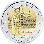 €2 commemorative coin Germany 2010.jpg