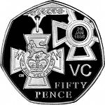 2006 Victoria Cross Commemorative 50p coin