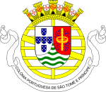 Coat of arms of Portuguese Sao Tome and Principe (1935-1951).svg