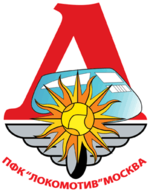 Логотип пляжного ФК «Локомотив»