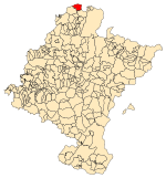 Navarra - Mapa municipal Bera.svg