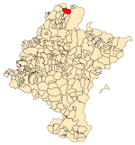Navarra - Mapa municipal Etxalar.svg