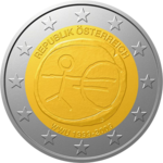 Австрия, серия «10 лет введения евро», 2009